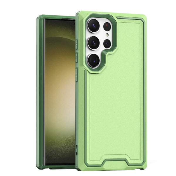 Samsung Galaxy S23 Ultra Green Drop Resistant Case Cover Samsung Galaxy S23 Ultra Green Drop Resistant Case Cover